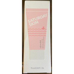Saturday Skin Rub-A-Dub Refining Peel Gel 2.53 Oz 75ml NEW